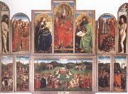 Jan Van Eyck Adoration of the Lamb oil on canvas